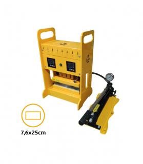 QNUBU ROSIN PRESS PRO LION 20 TUN, hydraulický lis (Hydraulický lis, jež využívá technologii ohřevu pro až o 80% dokonalejší extrakci.)