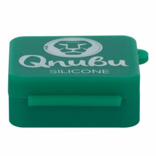 Qnubu Silikonové pouzdro hranaté 9ml (mix barev) (9ml silikonové pouzdro na pryskyřice a výtažky, Qnubu Silicone Rosin Keychain, snadno připevníte na klíče. Vyrobeno z nelepivého (anti-stick) materiálu.)