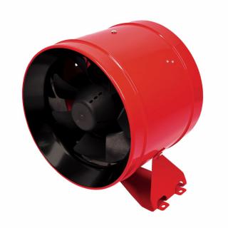 Rhino Ultra Fan EC 250 mm, 1808 m3/h (Potrubní ventilátor s EC motorem Rhino Ultra pro vzduchotechnické systémy o průměru 250 mm. Rychlost otáček kovového ventilátoru s výkonem 1808 m3/h lze účinně regulovat controllerem v rozmezí 0-100 %.)