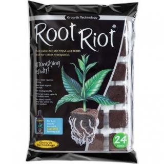 Root Riot 24 - sadbovací kostky v sadbovači (Vhodné pro řízky a semena, Root Riot ® neustále překonává alternativní média.)