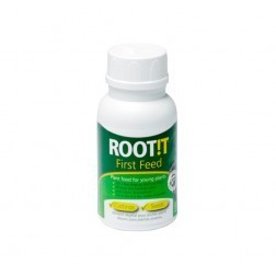 ROOT!T First Feed 125ml, raná výživa (Root!t First Feed (ranná výživa) je komplexní výživa pro mladé rostlinky . Vyvinut předními univerzitními odborníky z Velké Británie. Složení NPK 2.0/1.15/2.3 Dále obsahuje: Bor, Vápník, B1, Humické a Fulvické kyselin