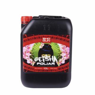 Shogun Geisha Foliar RTU 10L, postřik (SHOGUN Geisha Foliar je kombinace jedinečných listových přísad určených k posílení a iniciaci receptorů pro kvetení a ke zvýšení výnosů a hmotnosti plodin.)