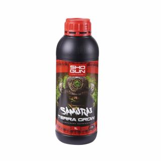 Shogun Samurai Terra Grow 1L, minerální růstové hnojivo (SHOGUN Samurai Terra Grow je vysoce rafinované minerální hnojivo pro rostliny pěstované v půdě. Pro fázi růstu.)