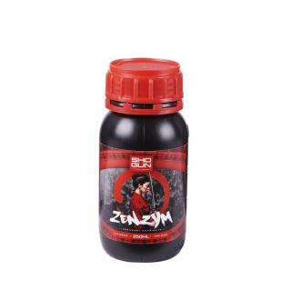 Shogun Zenzym 250ml, enzymy (SHOGUN Zenzym je jedinečná směs enzymů, která udržuje kořenovou zónu v dobrém stavu. Rychlým rozkladem mikroskopické odumřelé kořenové hmoty udržuje SHOGUN Zenzym kořenovou zónu čistou a uvolňuje uzamčené živiny z odumřelé hmo