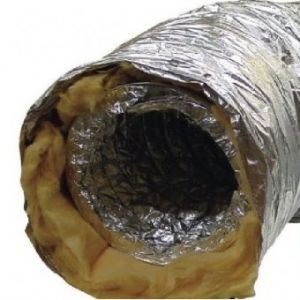 Sono Flexo - izolované ventilační potrubí 160 mm (10 m - celé balení) (Vysoce ohebná tepelně a zvukově izolující hadice.)