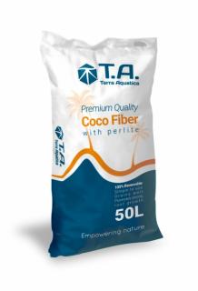 T.A. Coco Fiber with perlite 50L, kokosový substrát s perlitem (100% přírodní, vysoce kvalitní substráty z kokosového vlákna.)