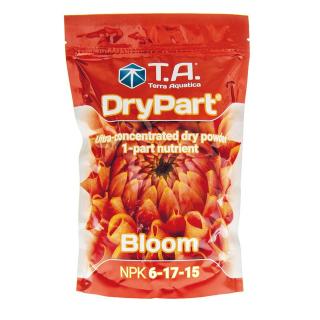 T.A. DryPart Bloom 1kg, květové hnojivo (Jednosložková výživa ve formě suchého prášku. DryPart® využívá dvě jednosložkové receptury na minerální bázi – jednu pro růst, druhou pro květ. Jde o náš nejkoncentrovanější produkt v historii.)