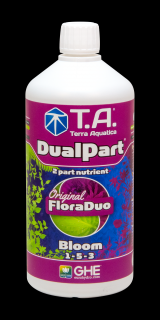 T.A. DualPart Bloom (FloraDuo) 1L (DualPart je 2-složkový systém minerálních živin pro pěstování ve všech médiích.)
