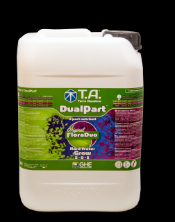 T.A. DualPart Grow Hard Water (FloraDuo) 10L (DualPart je 2-složkový systém minerálních živin pro pěstování ve všech médiích.)