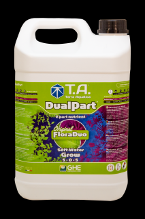 T.A. DualPart Grow Soft Water (FloraDuo) 5L (DualPart je 2-složkový systém minerálních živin pro pěstování ve všech médiích.)