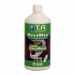 T.A. NovaMax Grow (FloraNova) 1L (NovaMax Grow je vysoce koncentrované jednosložkové hnojivo pro růstovou fázi vašich rostlin. Je vhodný pro hydroponii i pro půdu. Pro půdu použijte nižší koncentrace.)