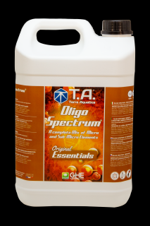 T.A. Oligo Spectrum (Essentials) 5L, směs mikroprvků (T.A. Oligo Spectrum je nezbytný doplněk všech výživ. Pro všechny metody pěstování: hydroponie i půda.)