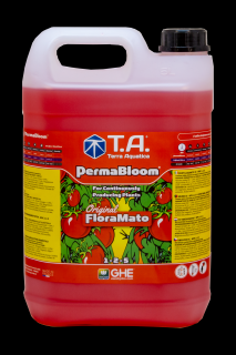T.A. PermaBloom (FloraMato) 5L (FloraMato je ideální pro rostliny, které produkují opakovaně. Použijte tento produkt na podporu chuti, větších úrod a zlepšení kvality výživy)