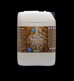 T.A. Root Booster (Root Plus) 10L (Root Booster je přirozený doplněk na podporu kořenového růstu. Obsahuje vitamíny, enzymy, organické a huminové kyseliny, které stimulují kořenovou masu.)