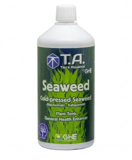 T.A. Seaweed (Bio Weed) 1L (Seaweed je přípravek ze směsi mořských řas lisovaných za studena, které fungují jako podpůrné prostředky pro rostliny a půdu.)