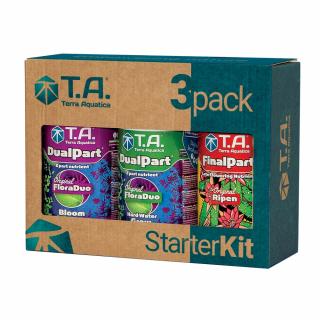 T.A. StarterKit DualPart Soft Water + FinalPart, sada hnojiv (3Pack – trojbalení, které představuje ideální startovací set. Tento set je určen pro měkkou vodu.)