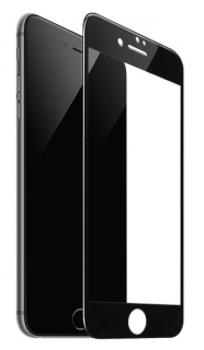 5D clear fullcover tvrzené celoplošné sklo pro Apple iPhone 6/6S Barva: Černá