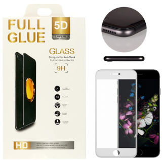 5D full glue glass pro Apple iPhone 7 Plus/8 Plus bílé