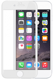 5D smart glass frame pro Apple iPhone 6/6S Barva: Bílá
