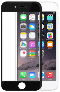5D smart glass frame pro Apple iPhone 6/6S Barva: Černá