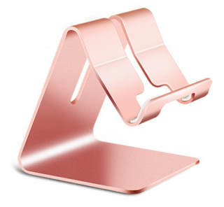 Alloet stand hliníkový stojánek na mobilní telefon Barva: Růžová