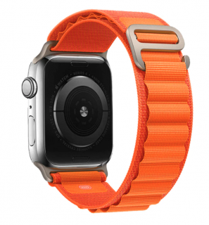 Alpine loop nylonový řemínek pro Apple Watch (38/40/41 mm) Barva: Oranžová
