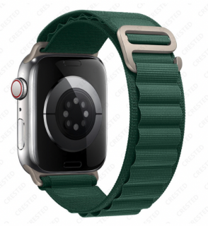 Alpine loop nylonový řemínek pro Apple Watch (38/40/41 mm) Barva: Zelená