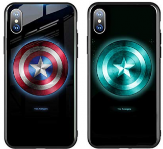 Amerika luminous kryt se svítícím logem pro Apple iPhone XS Max