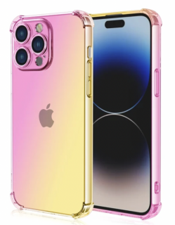 Anti-knock colour zadní kryt pro Apple iPhone 13 Pro Max Barva: Růžová