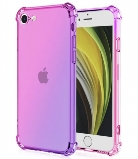Anti-knock colour zadní kryt pro Apple iPhone 7/8/SE (2020/2022) Barva: Fialová