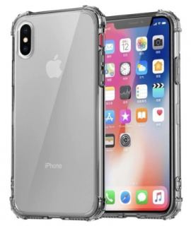 Anti-knock silikonový zadní kryt pro Apple iPhone 11 Pro Barva: Šedá