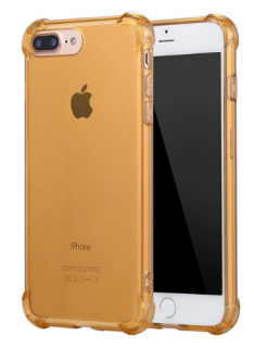 Anti-knock silikonový zadní kryt pro Apple iPhone 11 Pro Max Barva: Zlatá
