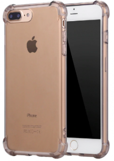 Anti-knock silikonový zadní kryt pro Apple iPhone 6 Plus/6S Plus Barva: Šedá