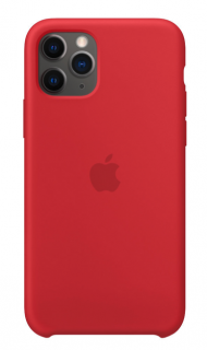 Apple silikonový kryt pro Apple iPhone 11, Červený (Red)
