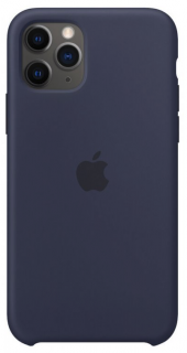 Apple silikonový kryt pro Apple iPhone 11 Pro, Půlnočně modrý (Midnight blue)