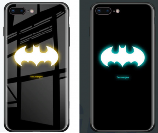 Batman luminous kryt se svítícím logem pro Apple iPhone 6 Plus/6S Plus