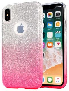 Bling glitter kryt pro Apple iPhone X/XS Barva: Růžová