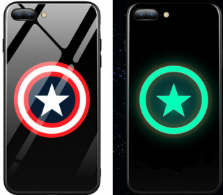 Captain luminous kryt se svítícím logem pro Apple iPhone 11 Pro