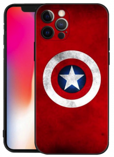 Captain Red gumový kryt pro Apple iPhone 11 Pro Max