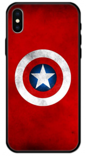 Captain Red gumový kryt pro Apple iPhone 6/6S