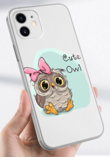 Cute Owl kryt pro Apple iPhone 7/8/SE (2020/2022) Číslo: 1
