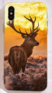 Deer case silikonový kryt pro Apple iPhone 7/8/SE (2020/2022)
