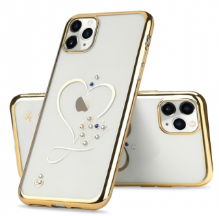 Diamond heart kryt pro Apple iPhone 7 Plus/8 Plus, zlatý