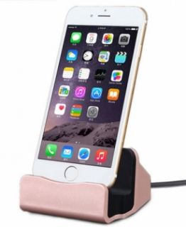 Dokovací stanice lightning 8 pin topdock pro Apple iPhone Barva: Růžová