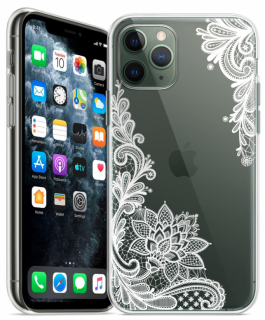 Floral colour kryt pro Apple iPhone 11 Barva: Bílá