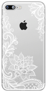 Floral colour kryt pro Apple iPhone  5/5S/SE Barva: Bílá