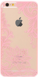 Floral colour kryt pro Apple iPhone  5/5S/SE Barva: Růžová