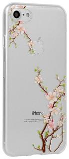 Floral silikonový kryt pro Apple iPhone 11 Pro Číslo: Třešeň