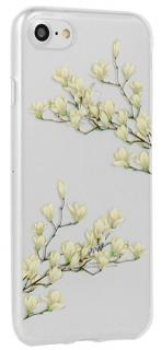 Floral silikonový kryt pro Apple iPhone 6/6S Číslo: Magnolie