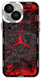 Flyman Jordan kryt pro Apple iPhone 14 Plus Barva: Červená